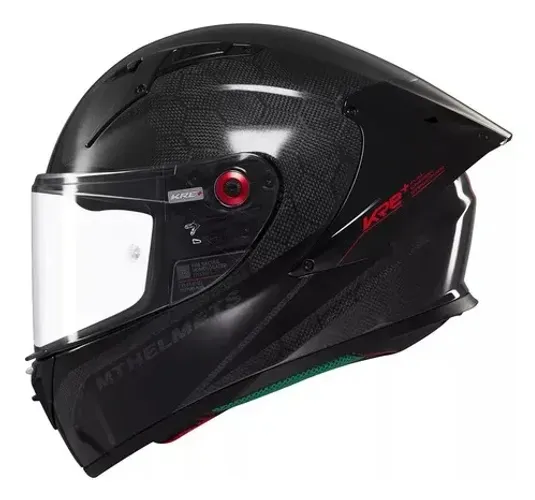 Capacete Mt Kre+s Solid A11 Carbono Gloss