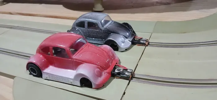 Autorama estrela completo com 2 Fuscas