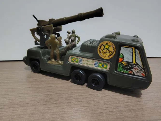 Carrinho Bolha Uirapuru Brinquedo Militar - Artilharia do Exército