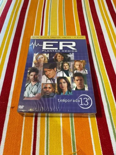 Box DVD's Lacrado - ER Plantão Médico - Décima Terceira (13ª) Temporada