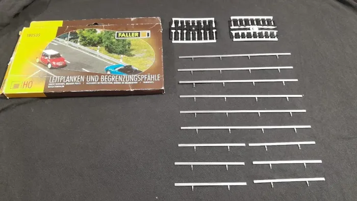 Guarda Rail HO Prata