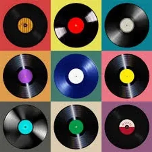 disco de vinil para artesanato e decoração.