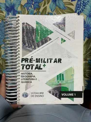 Apostilas Pré-Militar Total Sistema XYZ - 4 Volumes Completo