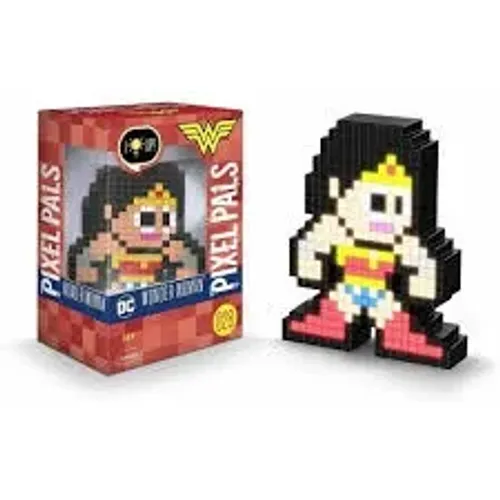 Luminária Action Figure Pixel Pals Mulher Maravilha original