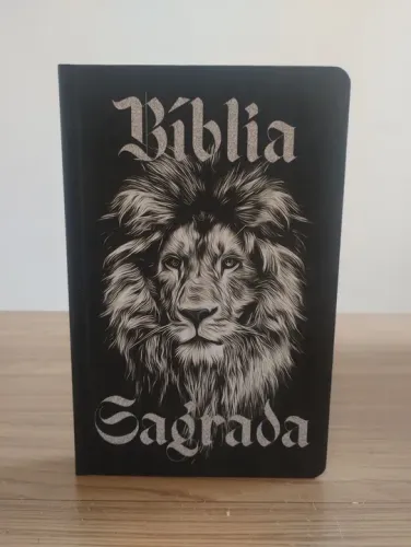 Bíblia Sagrada - Leão Perto e Branco 
