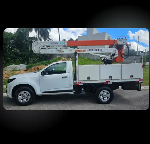 Locação de Caminhonete S10 com Cesto Aéreo Isolado 46kv Sky