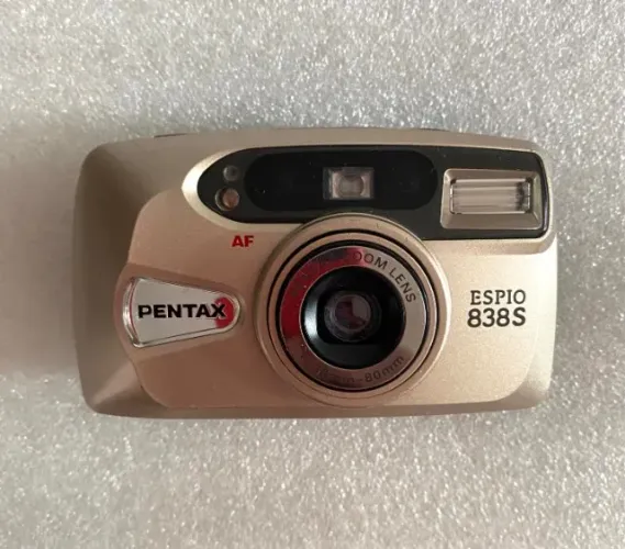 Câmera Pentax Espio 838s Maquina Fotográfica C/ Defeito