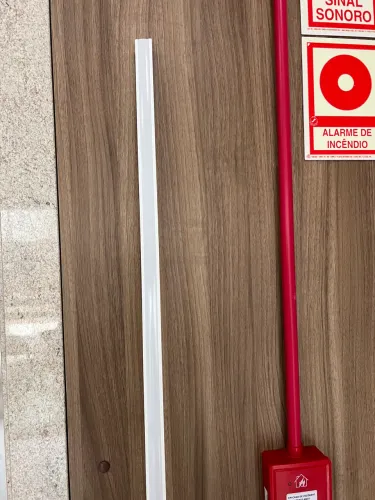 Perfil de led de embutir 