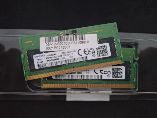 Memória RAM Samsung Notebook 16GB DDR5 4800Mhz