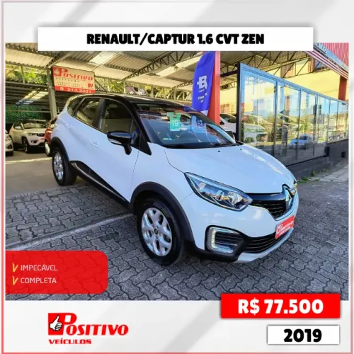 Renault Captur 1.6 16v Sce Flex Zen Automático