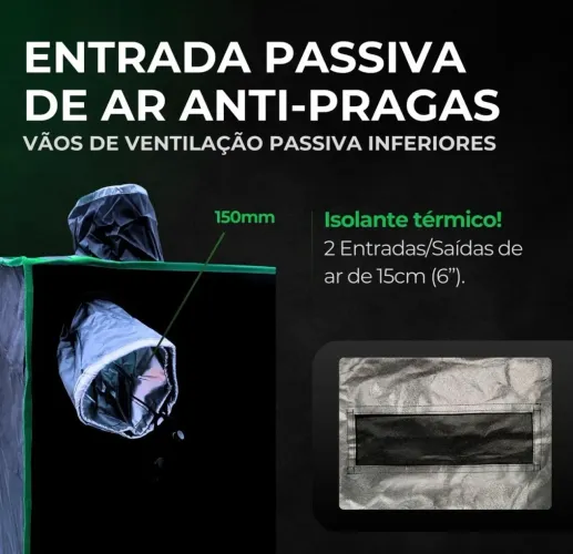 vendo estufa completa, com iluminação, fontes, cooler, fertilizantes, medidor ph, e etc