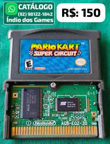 Mario Kart Super Circuit = R$: 150