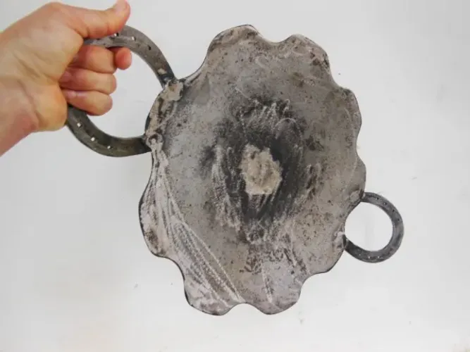Churrasqueira Disco De Arado 40cm Picanheira De Ferro