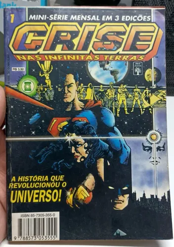 Revistas CRISE NAS INFINITAS TERRAS (Série em 03 edições)