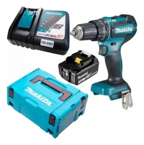 PARAFUSADEIRA MAKITA BRUSHLESS IMPACTO 60NM C/1 BAT 18V 3AH BIVOLT