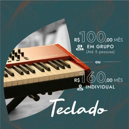 Aulas de Violão - teclado - Canto - Bateria - Guitarra - Baixo - Ukulele