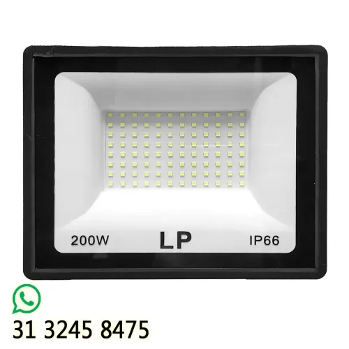 Refletor de LED 200W Holofote Bivolt