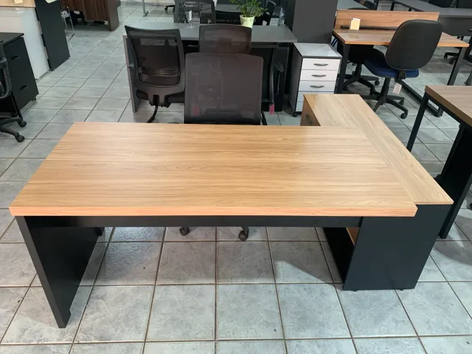 Mesa em L Rubi Duo Pérola 40mm