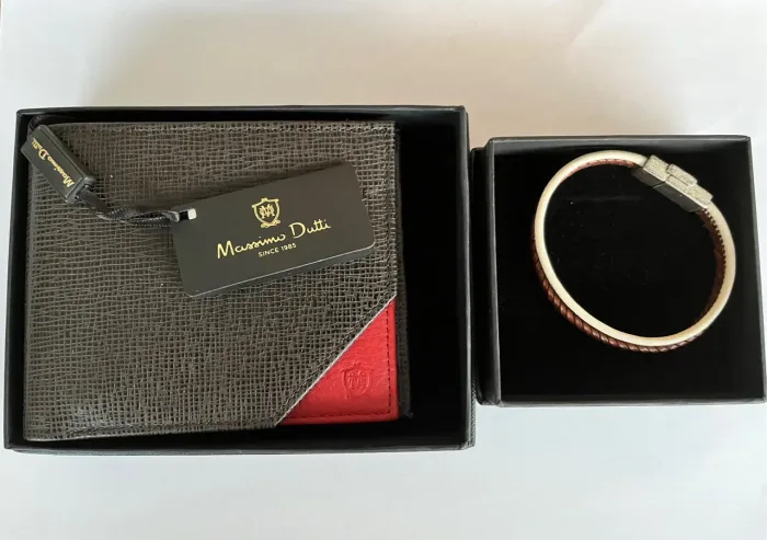 Kit Carteira e Pulseira