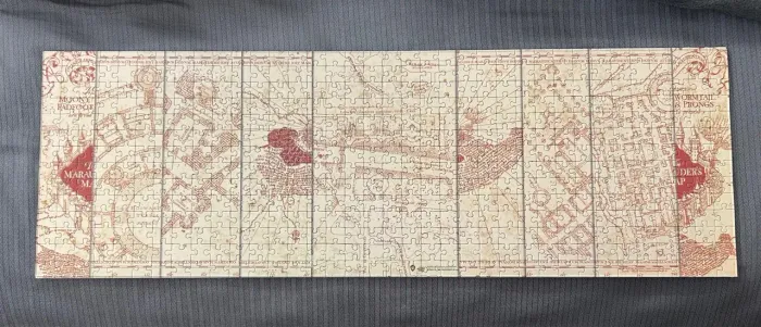 Quebra-cabeça Mapa do Maroto - Harry Potter - Atenção a descrição