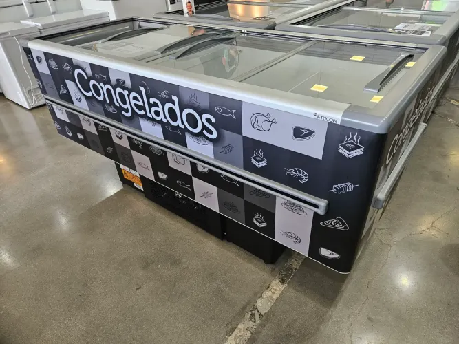 ilha para congelados de 568L - a pronta entrega