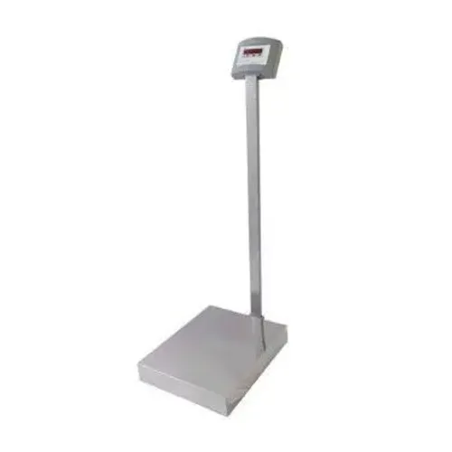 BALANÇA 300 KILOS WELMY COM COLUNA ELETRICA 50X60 COM NATERIA NOVA