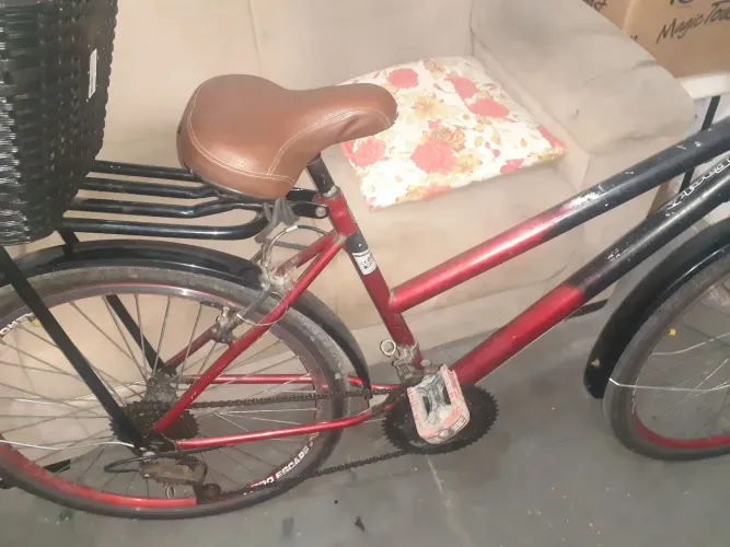 Bike feminina com 8 marchas