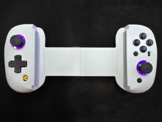 Controle BSP D8 bluetooth Hall Effect RGB celulares iOS/Android PC e Switch