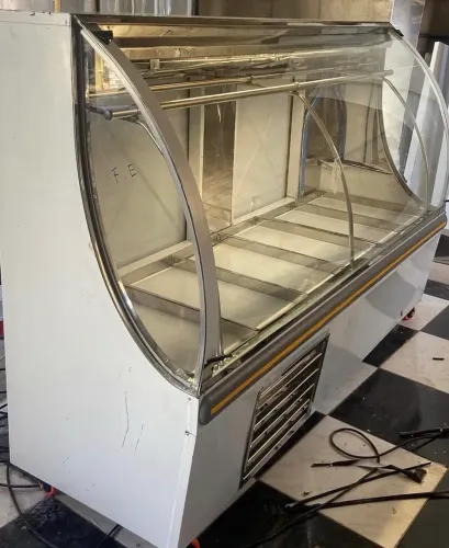 Balcão expositor para açougue