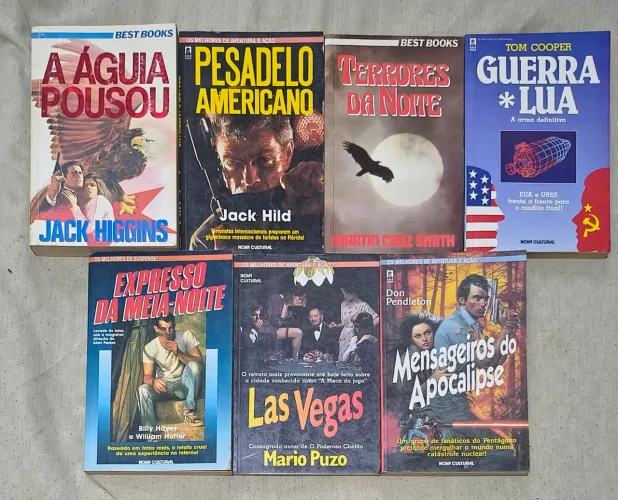 Lote de Livros da Ed. Nova Cultural anos 80/90