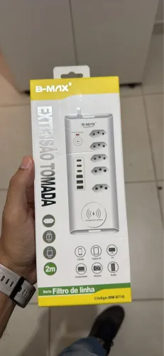 Filtro de linha régua extensão