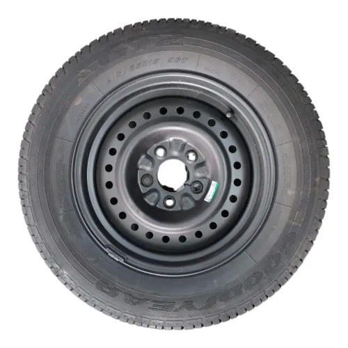 Roda ferro estepe com pneu Chrysler Grand Caravan 2000 2001