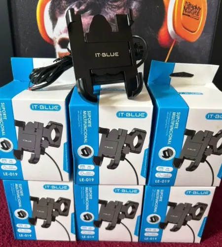 Suporte de celular para C / carregador USB