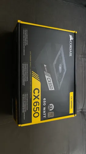 FONTE CORSAIR CX SERIES CX650 80 PLUS BRONZE 650W PFC ATIVO, CP-9020122