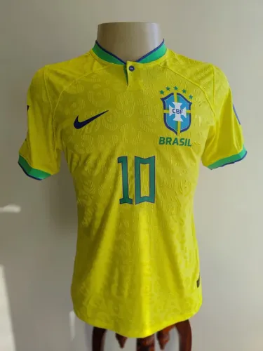 Camisa Futebol Seleção Brasil Nike Neymar Jr (2022) Cód. 4241 