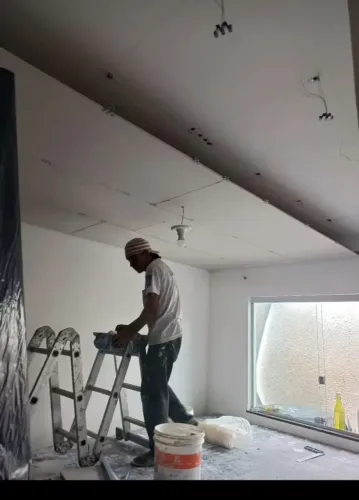 Rebaixamento de teto de pvc ,e gesso *