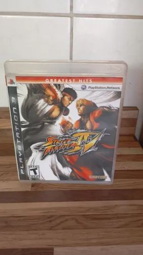Jogo PlayStation 3 original street fighter IV