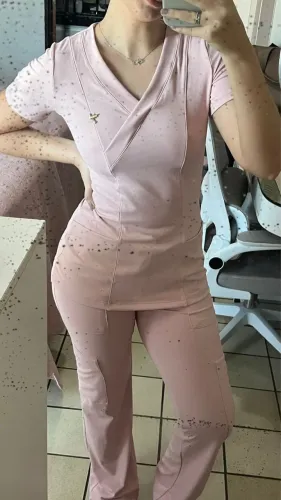 Scrub rosa bebê