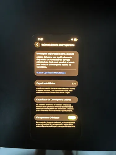 IPHONE 13-128gb (cor meia noite ) com marcas 