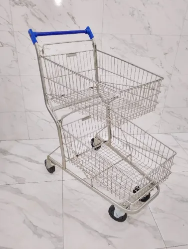 Carrinhos de Supermercado 130 litros novo tenho 50 peças no estoque 