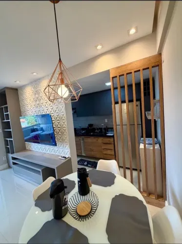 Alugo LINDÍSSIMO apartamento MOBILIADO no Resiidencial BAALBECK, Rei de França, Turú<br>