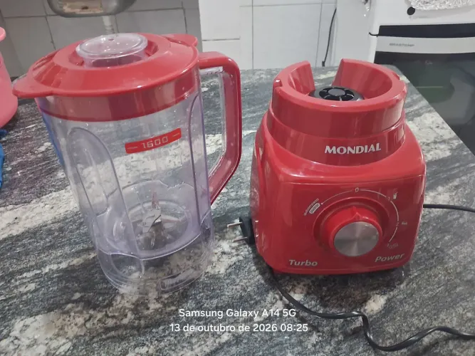 Liquidificador mondial 3 velocidades