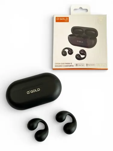 FONE DE OUVIDO BLUETOOTH GOLD FN-BT33 TWS ESTÉRIO OPEN-EAR