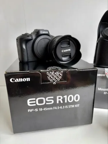 CANON R100 NOVA COMPLETA