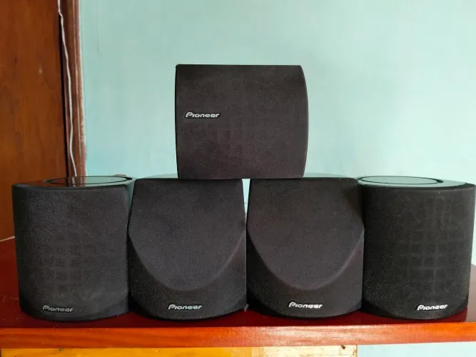 Pioneer conjunto de caixas acústicas todas funcionando perfeitamente