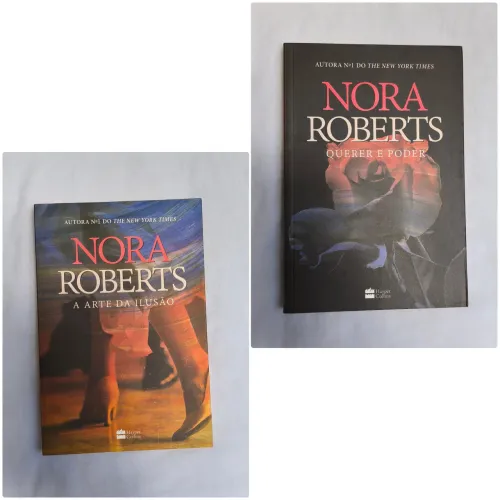 A Arte da Ilusão e Querer e Poder (2 Livros) Nora Roberts 