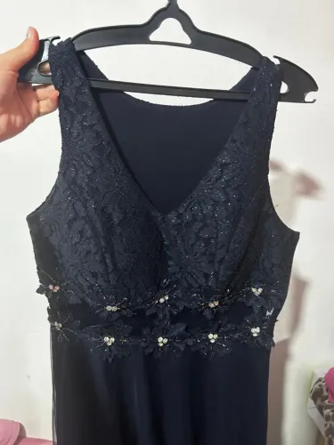 Vestido Azul de Festa