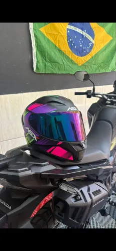 CAPACETE ASX + VISEIRA ESPELHADA