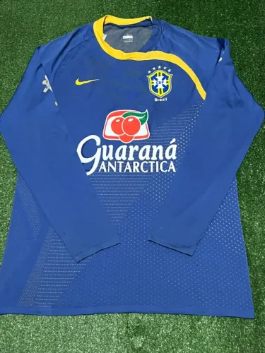 Camisa Seleção Brasileira Treino 2008/2009 Usada por Jogador