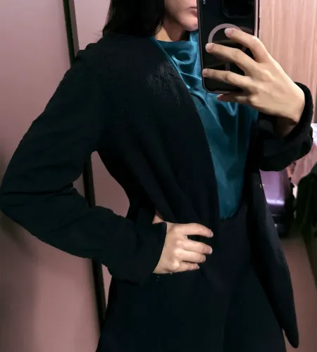 Blazer Texturizado Le Lis Blanc - Luxury
